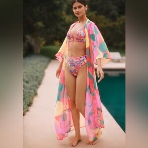 NWT Maaji Crayonflower Tariah Kimono